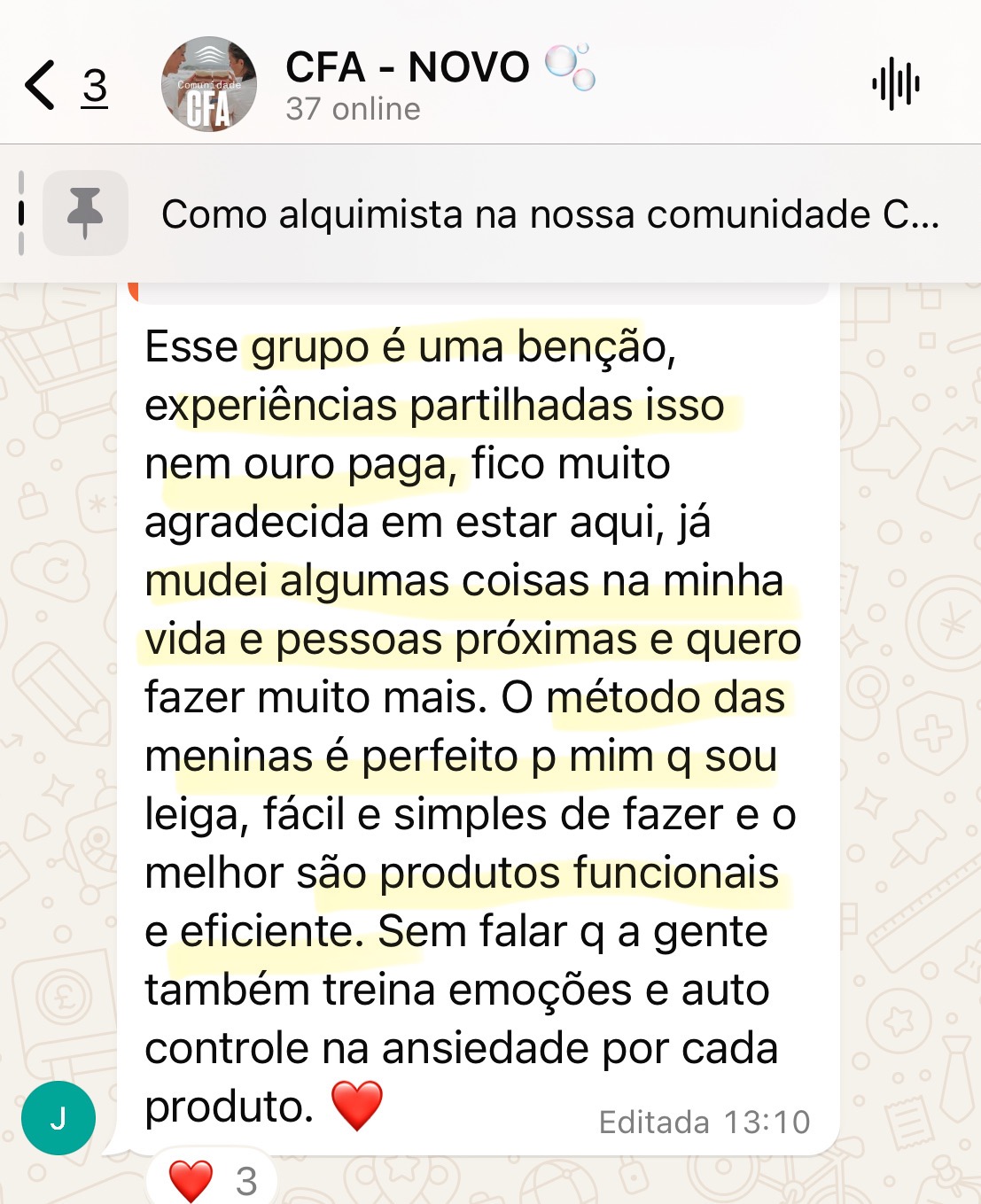 Depoimento Método AGS